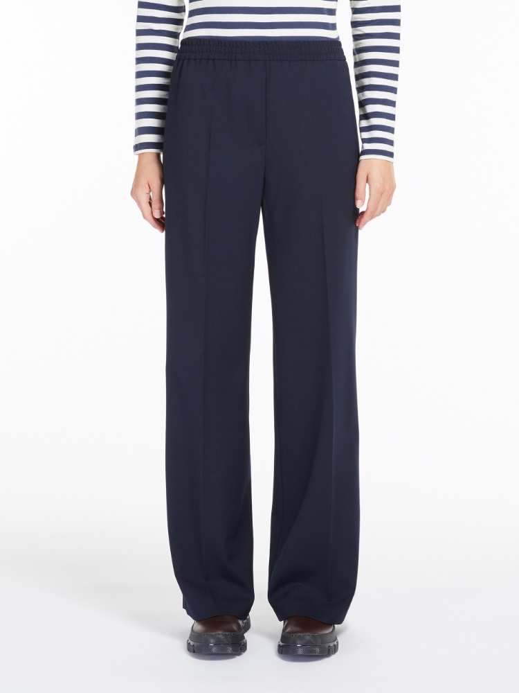 Max Mara Weekend Брюки из шерстяного габардина