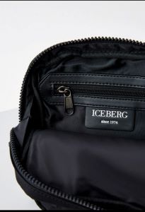 ICEBERG Сумка мужская черная