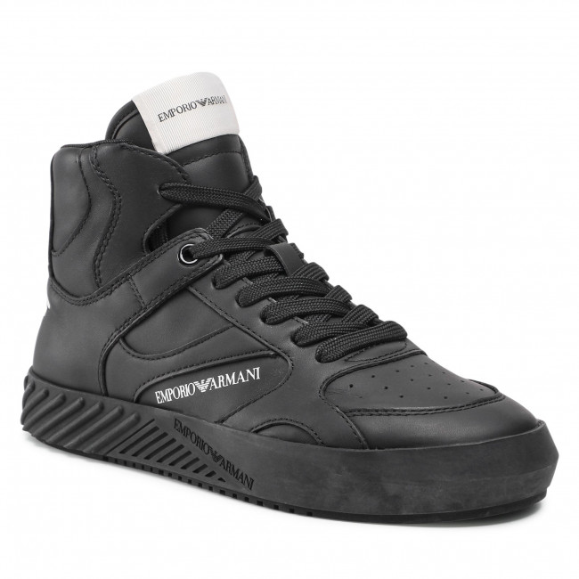 EMPORIO ARMANI Кроссовки мужские высокие