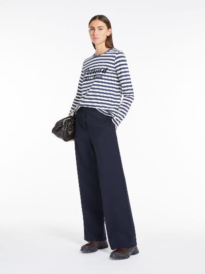 Max Mara Weekend Брюки из шерстяного габардина