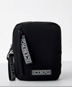 ICEBERG Сумка мужская черная