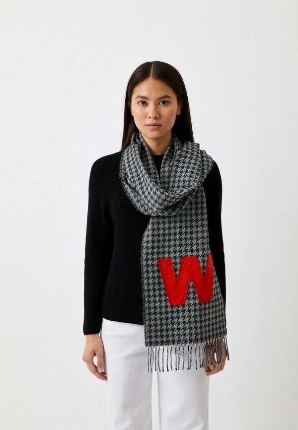 Max Mara Weekend Шарф с ярким логотипом